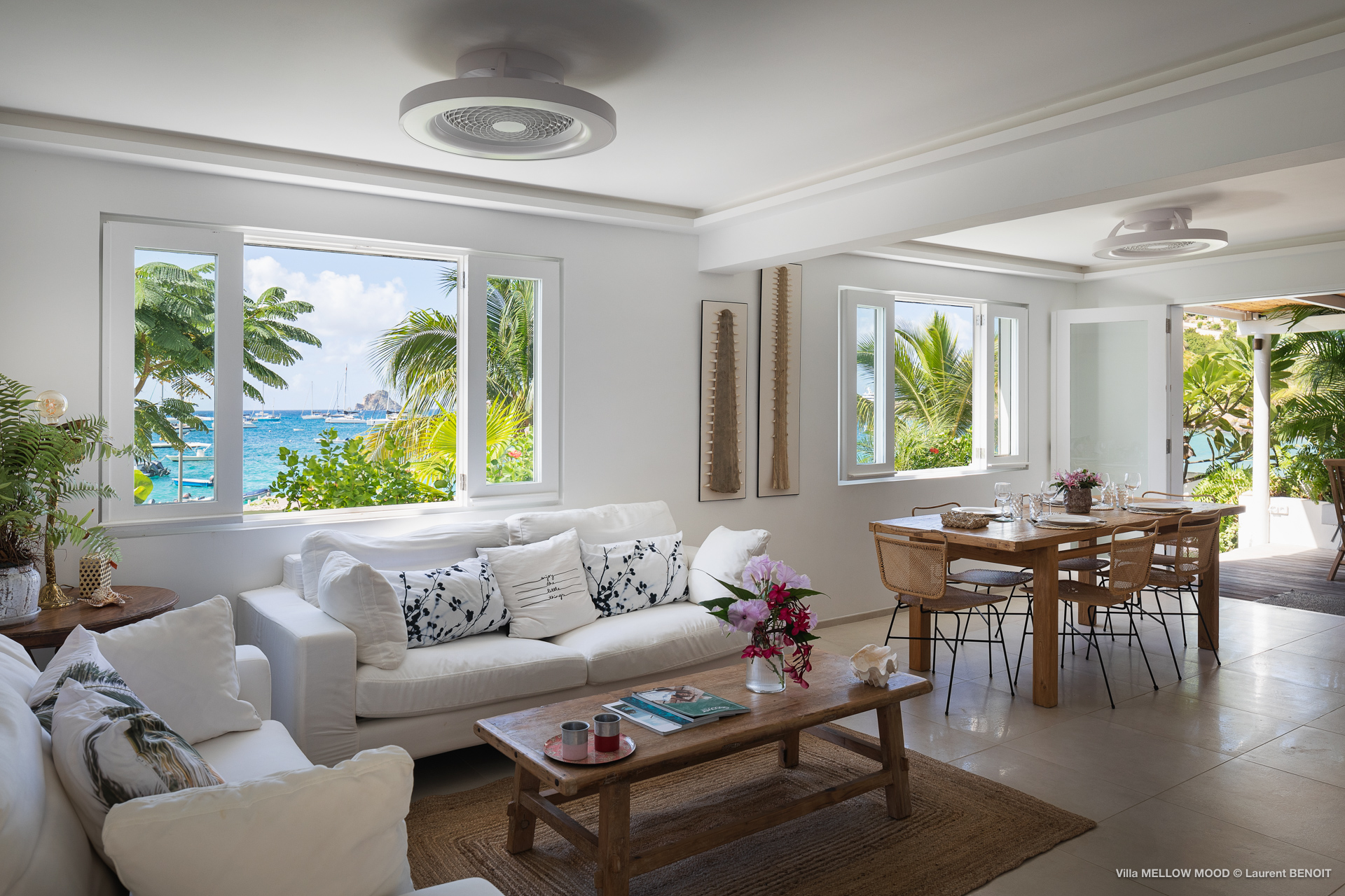 Villa Mellow Mood - St Barth - Living Room