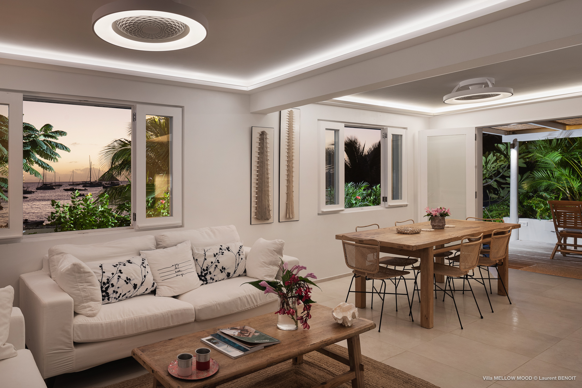 Villa Mellow Mood - St Barth - Living Room